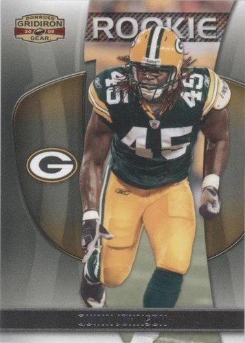2009 Donruss Gridiron Gear Quinn Johnson #183