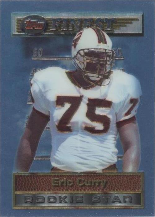 1994 Topps Finest Eric Curry #195
