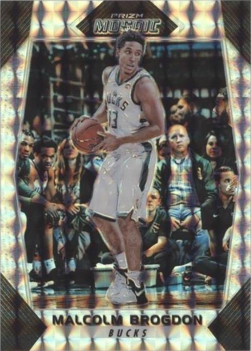 2017-18 Panini Prizm Mosaic - Malcolm Brogdon #50