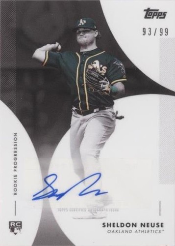 2020 Topps On Demand Rookie Progression - Sheldon Neuse #4A-A