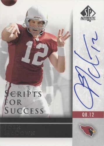2004 SP Authentic Josh McCown #SS-JO
