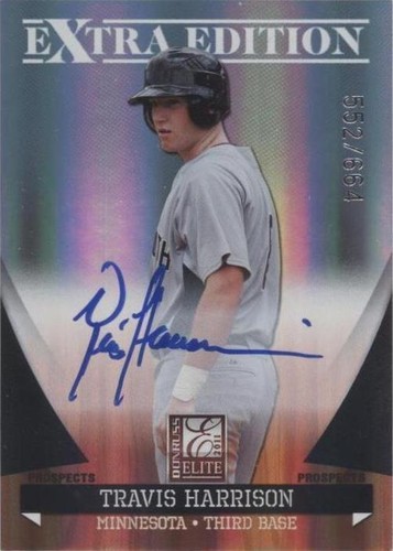2011 Donruss Elite Extra Edition - Travis Harrison #P-47