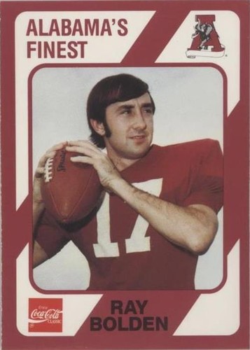 1989 Collegiate Collection Alabama Crimson Tide Ray Bolden #413