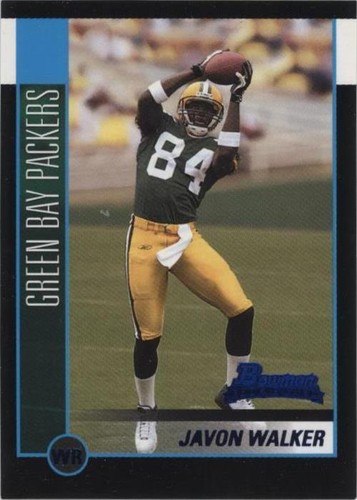 2002 Bowman Javon Walker #142