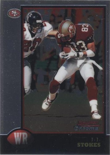 1998 Bowman Chrome J.J. Stokes #56