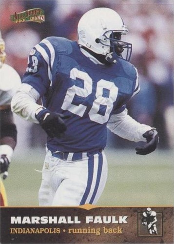 1996 Score Board All Sport PPF Marshall Faulk #129