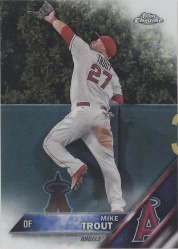 2016 Topps Chrome - Mike Trout #1