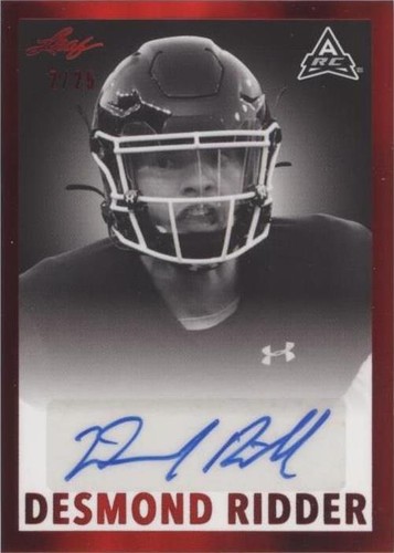 2021 Leaf Memories Desmond Ridder #BW-DR1