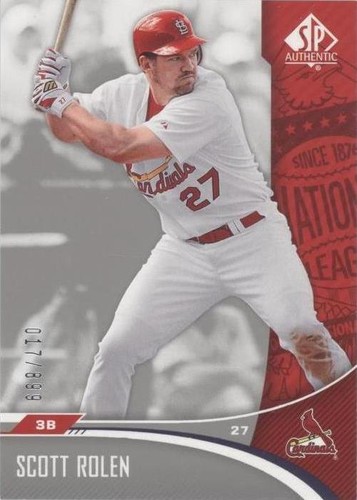 2006 SP Authentic - Scott Rolen #186