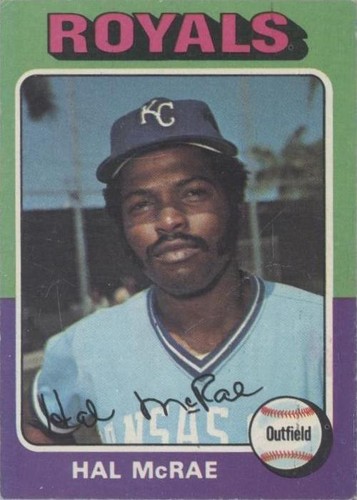 1975 Topps - Hal McRae #268