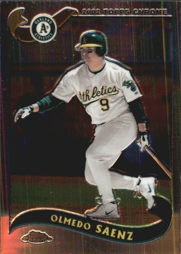 2002 Topps Chrome - Olmedo Saenz #234