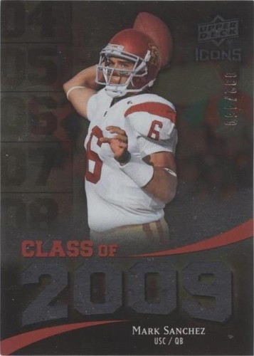 2009 Upper Deck Icons Mark Sanchez #2009-MS