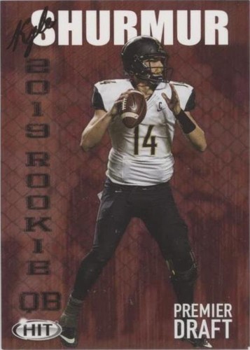 2019 Sage Hit Premier Draft Kyle Shurmur #94