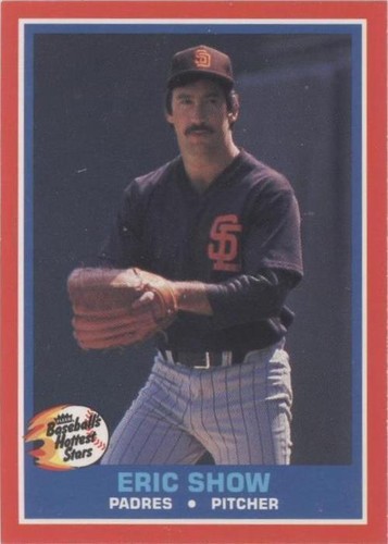 1987 Fleer Baseball's Hottest Stars - Eric Show #37