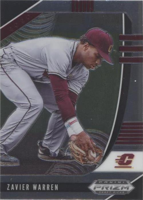 2020 Panini Prizm Draft Picks - Zavier Warren #PDP92