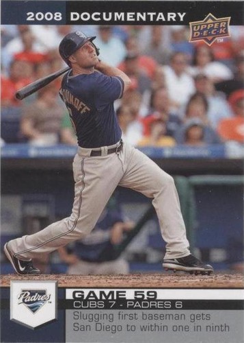 2008 Upper Deck Documentary - Kevin Kouzmanoff #1729