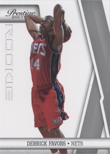 2010-11 Prestige - Derrick Favors #153