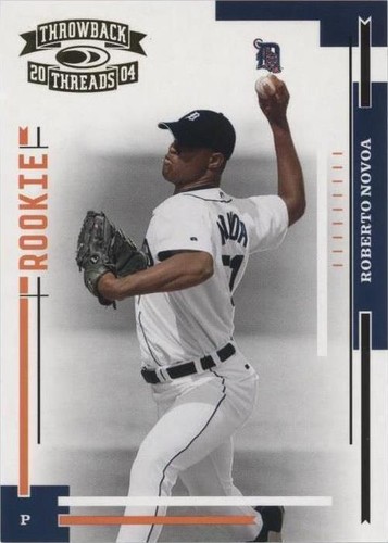 2004 Donruss Throwback Threads - Roberto Novoa #235