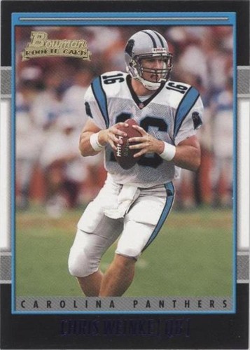 2001 Bowman Chris Weinke #182