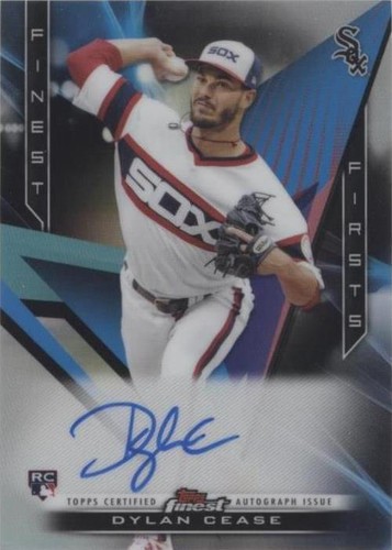 2020 Topps Finest - Dylan Cease #FFA-DC