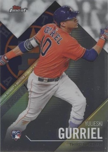 2017 Topps Finest - Yuli Gurriel #FFI-YG