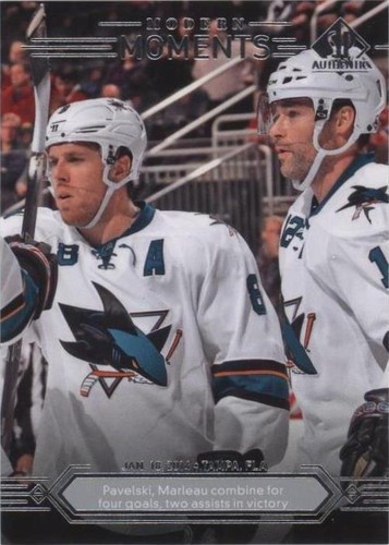2014-15 SP Authentic - Joe Pavelski Patrick Marleau #172