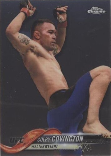 2018 Topps Chrome UFC - Colby Covington #40