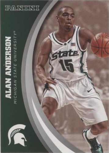 2016 Panini Michigan State University Spartans - Alan Anderson #48