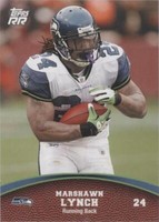 2011 Topps Rising Rookies Marshawn Lynch #72