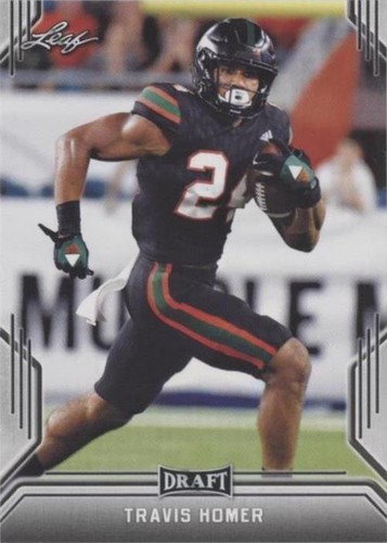 2019 Leaf Draft Travis Homer #67