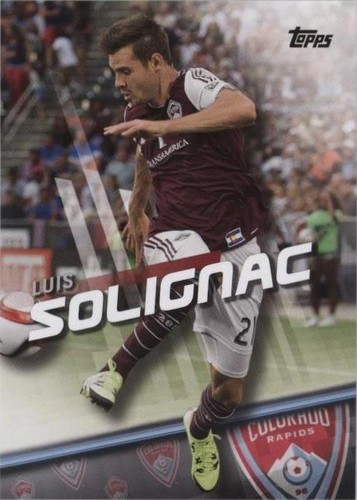 2016 Topps MLS Luis Solignac #54