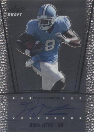 2011 Leaf Metal Draft Greg Little #RC-GL1