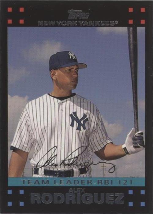 2007 Topps New York Yankees Limited Edition Gift Set - Alex Rodriguez #NYY36