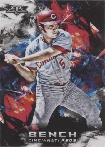 2018 Topps Fire - Johnny Bench #188