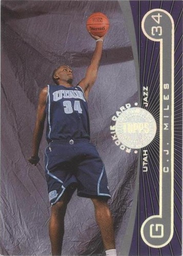 2005-06 Topps First Row - C.J. Miles #110