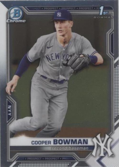 2021 Bowman Draft - Cooper Bowman #BDC-87
