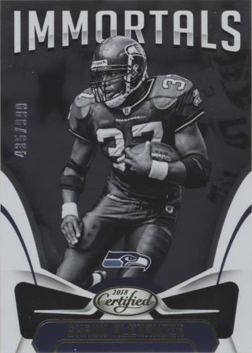 2018 Panini Certified Shaun Alexander #107