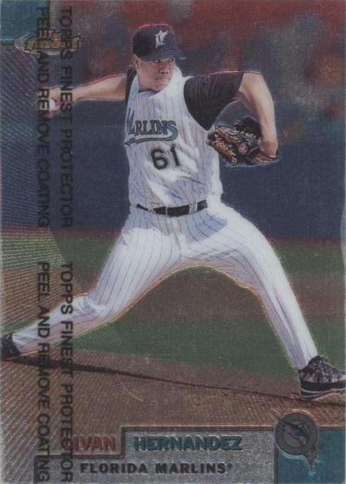Topps Finest 1999 - Livan Hernandez #42