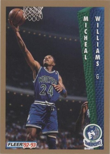 1992-93 Fleer - Micheal Williams #32