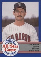 1989 ProCards Triple A All-Star Game - Keith Miller #AAA-24