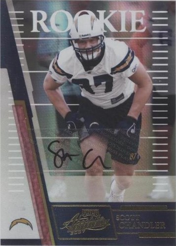 2007 Playoff Absolute Memorabilia Scott Chandler #246