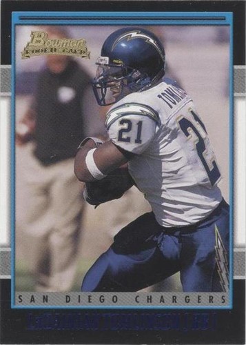 LaDainian Tomlinson Signed 2001 Bowman Rookie Card RC #210