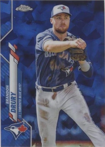 2020 Topps Chrome Sapphire Edition - Brandon Drury #253