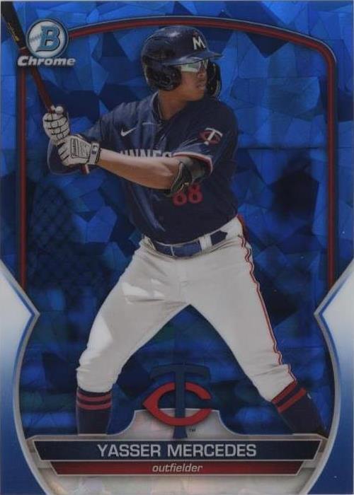 2023 Bowman Chrome Sapphire Edition - Yasser Mercedes #BCP-202