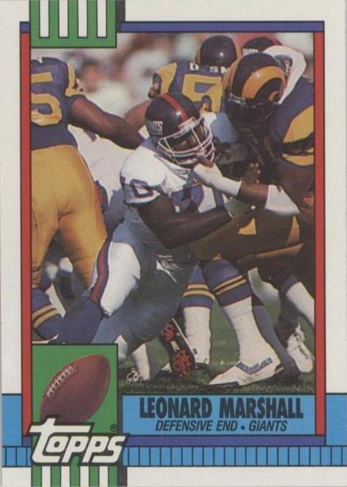 1990 Topps Leonard Marshall #55