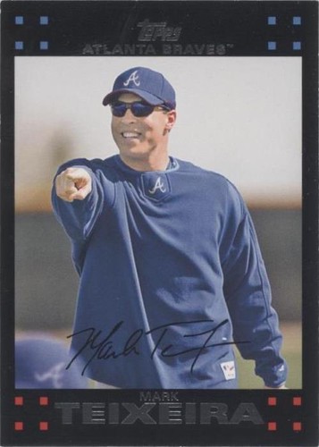 2007 Topps Updates & Highlights - Mark Teixeira #UH54