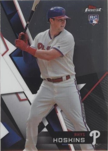2018 Topps Finest - Rhys Hoskins #75