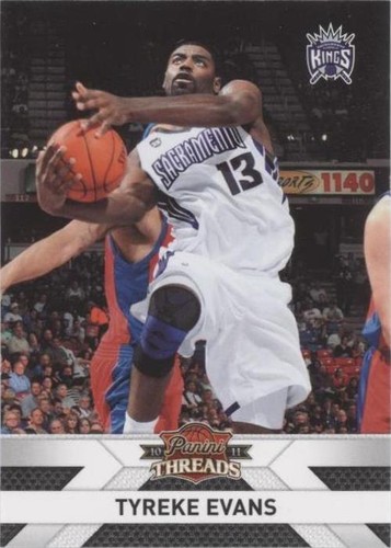 2010-11 Panini Threads - Tyreke Evans #72