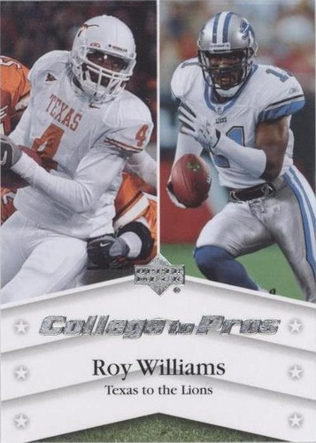 2007 Upper Deck Roy Williams #NTN-RW