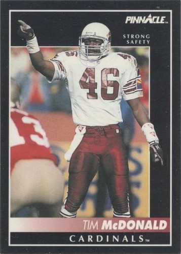 1992 Pinnacle Tim McDonald #28